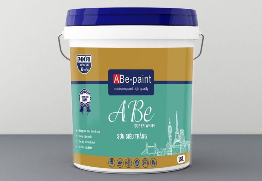 SƠN SIÊU TRẮNG CHO TRẦN – ABE SUPER WHITE